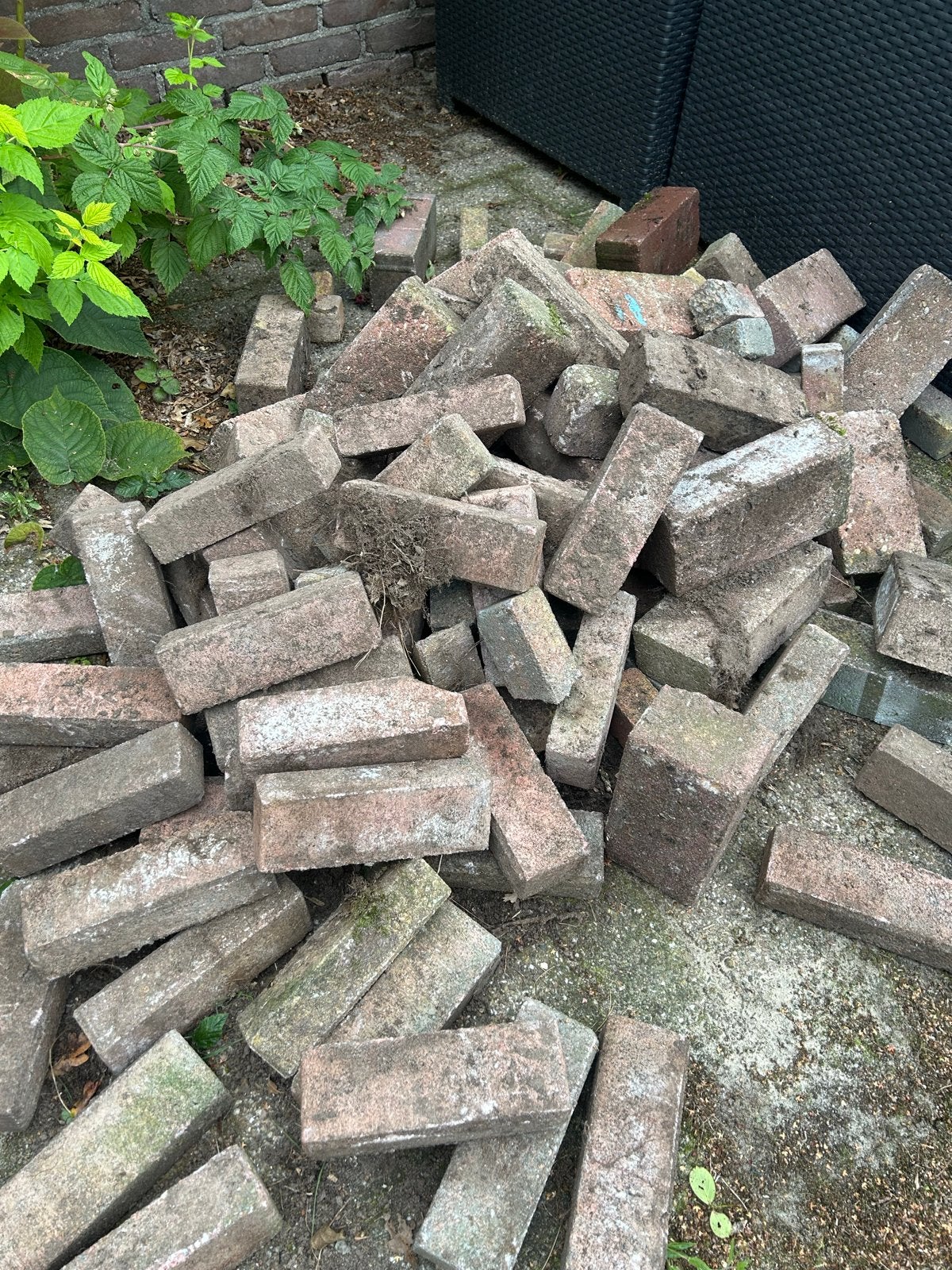 Flink aantal klinkers, tegels, Tuin en Terras, Ophalen