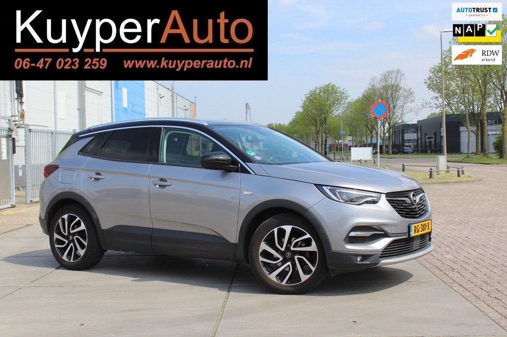 Opel Grandland X 1.2 Turbo Innovation NAP CAMERA VOL OPTIES, Auto's, Opel, Voorwielaandrijving, 1350 kg, Gebruikt, Euro 6
