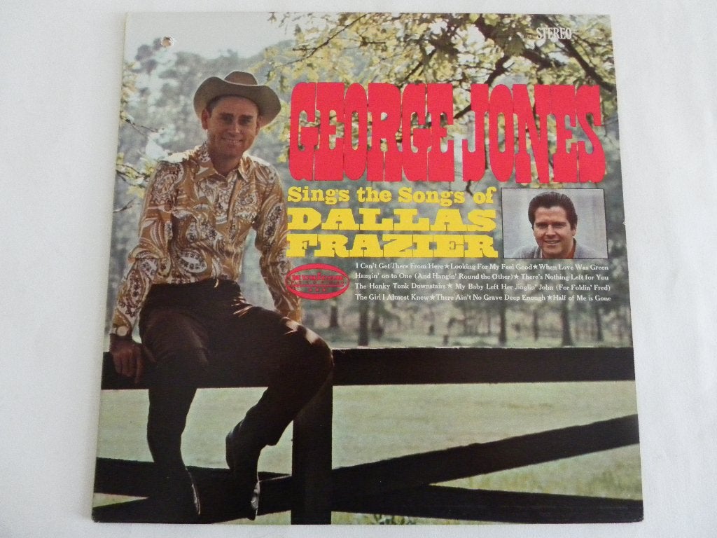 LP George Jones - Sing The Songs Of Dallas Frazier, LP, Gebruikt, Ophalen of Verzenden, 12 inch