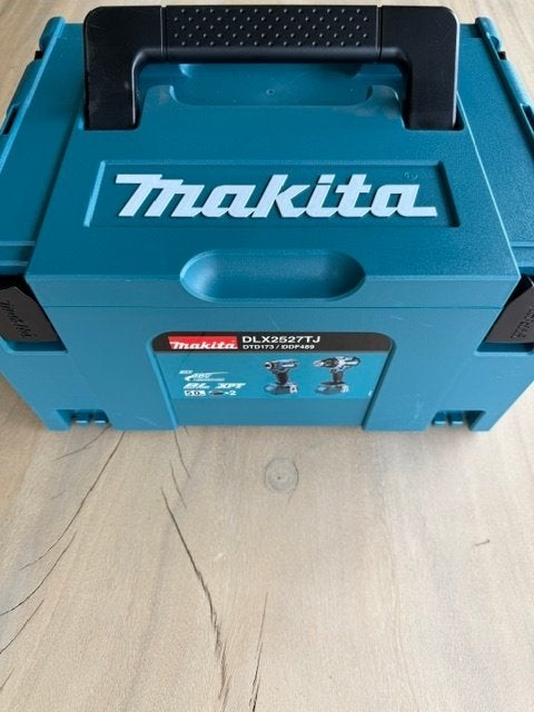 Makita DLX2527TJ 18V LXT combiset - NIEUW, Ophalen of Verzenden, Nieuw, Boor- en Schroefmachine, Klopboormechanisme