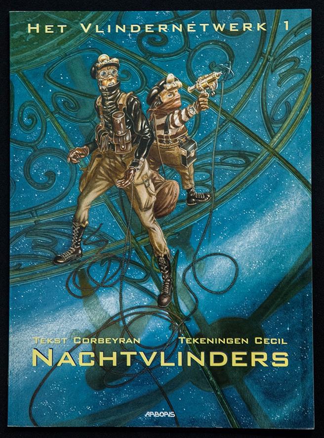 Het Vlindernetwerk 1: Nachtvlinders - Cecil, SC, Eén stripboek, Ophalen of Verzenden, Zo goed als nieuw, Cecil