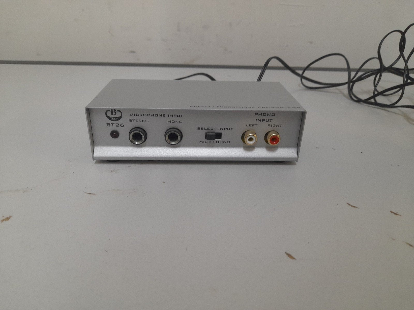 BTech BT-26 Phono / microphone pre-amplifier, Audio, Tv en Foto, Platenspelers, Ophalen of Verzenden, Gebruikt, Platenspeler-onderdeel