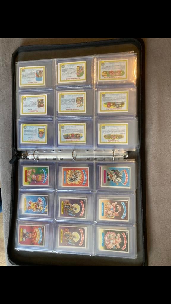 Complete variatie testset Nederlandse Garbage pail kids, Ophalen of Verzenden, Zo goed als nieuw