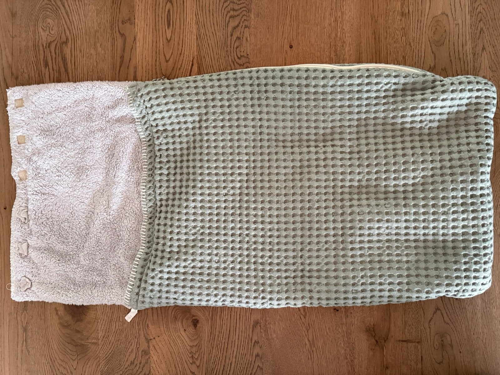 Koeka wafel teddy voetenzak, Ophalen of Verzenden, Gebruikt, Overige typen