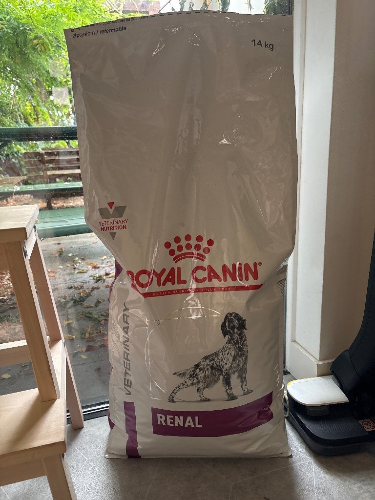 ‘Royal canin renal veterinary’ (14kg) hondenbrokken, Dieren en Toebehoren, Dierenvoeding, Ophalen, Hond