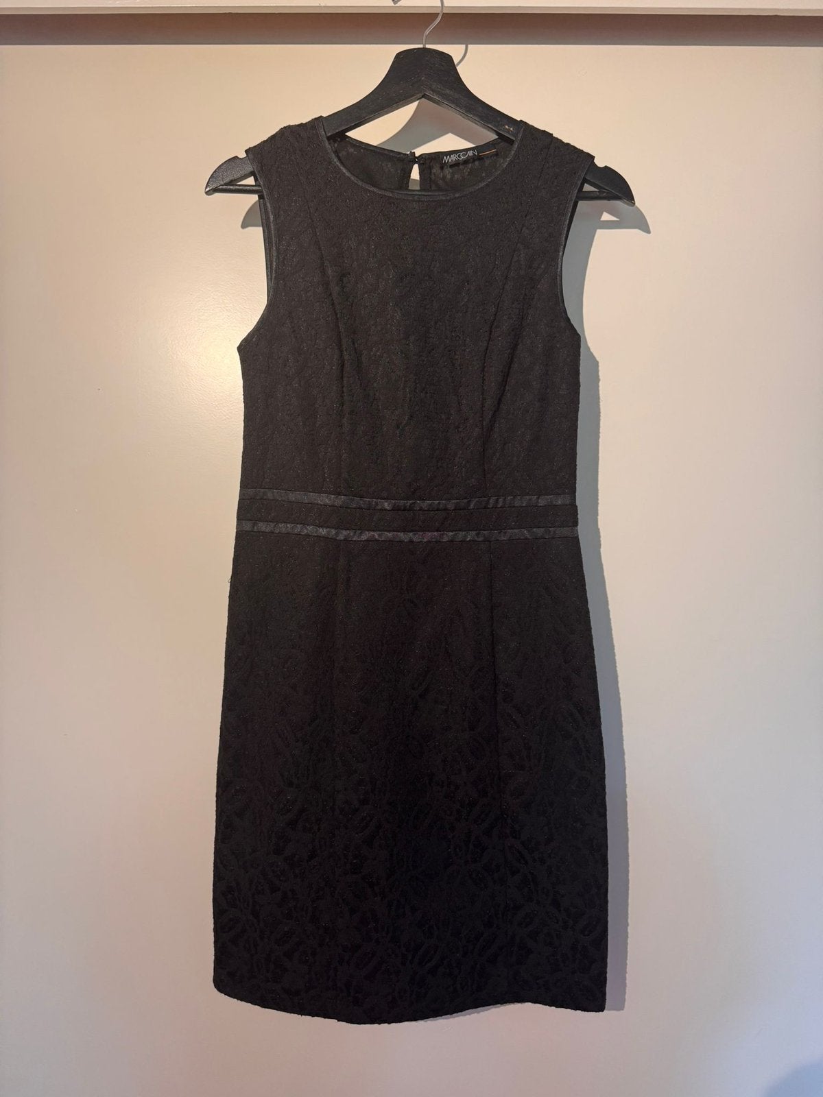 Zwart kanten marccain jurk maat 38 €15,00 koopje!!, Kleding | Dames, Maat 38/40 (M), Zwart, Ophalen of Verzenden, Zo goed als nieuw