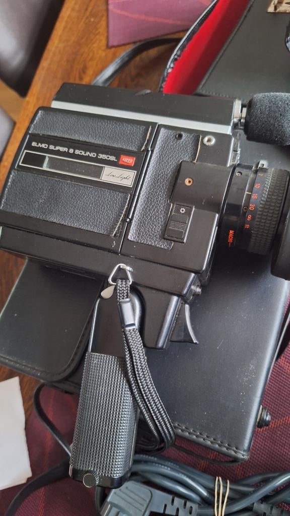 Elmo super 8 sound 350sl compleet projector/lamp etc, Ophalen of Verzenden, 8mm