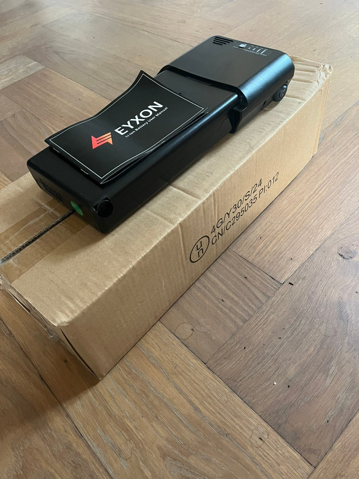 Ansmann fietsaccu | 36V | 11.6Ah | 410Wh, Zo goed als nieuw