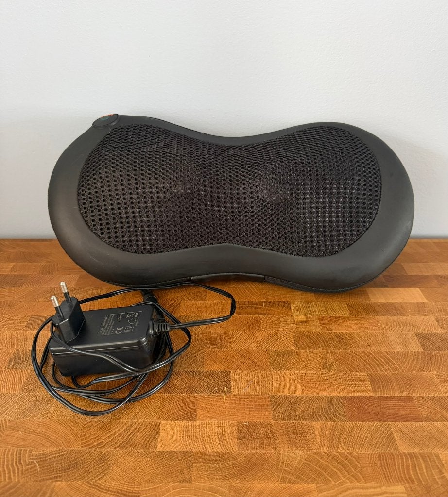 LifeGoods Shiatsu Massagekussen – Nek & Rug – Warmtefunctie, Ophalen, Zo goed als nieuw, Massagestoel of Kussen
