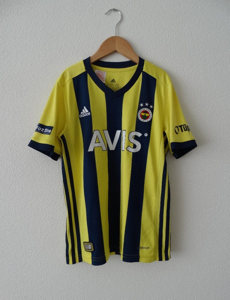Officieel Fenerbahçe SK 2020-21 voetbalshirt - maat 152 kids, Adidas, Gebruikt, Sport- of Zwemkleding, Ophalen of Verzenden