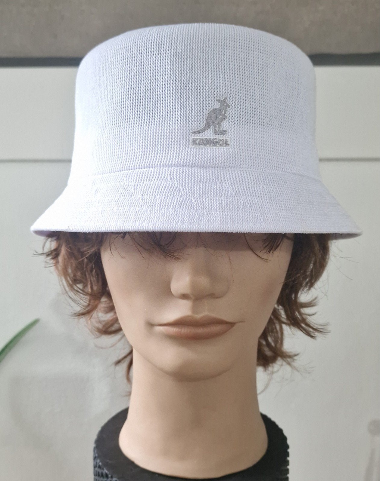 Kangol Tropic Bin Bucket Hat - Wit - Maat L, Ophalen, Hoed, Nieuw, 58 cm (L, 7¼ inch) of meer