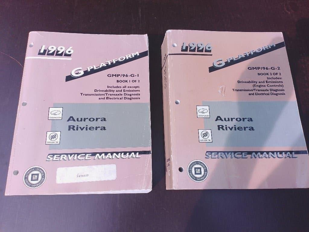 Dealer Werkplaats boeken Buick Reviera - Oldsmobile Aurora, Ophalen of Verzenden, Gelezen, Overige merken