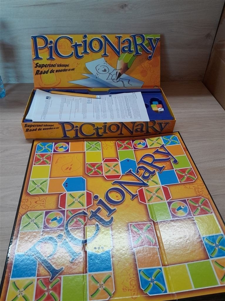 Pictionary Supersnel Tekenspel - s3808, Verzenden, Zo goed als nieuw