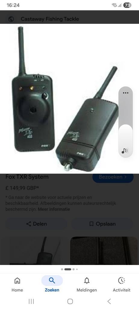 Gevraagd Fox Micron Txr 433 sett, Ophalen of Verzenden