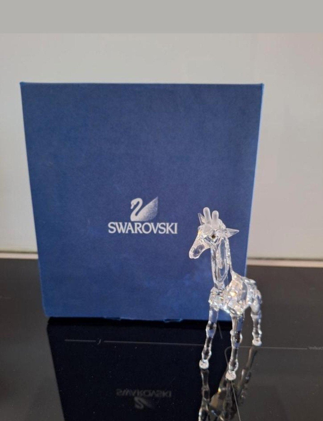 Swarovski baby giraffe., Verzamelen, Ophalen of Verzenden, Zo goed als nieuw, Figuurtje