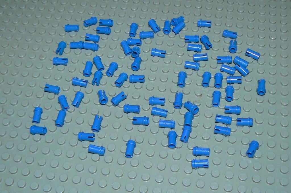 L835 Technic pin 1/2 blauw 75 st., Ophalen of Verzenden, Nieuw, Losse stenen, Lego