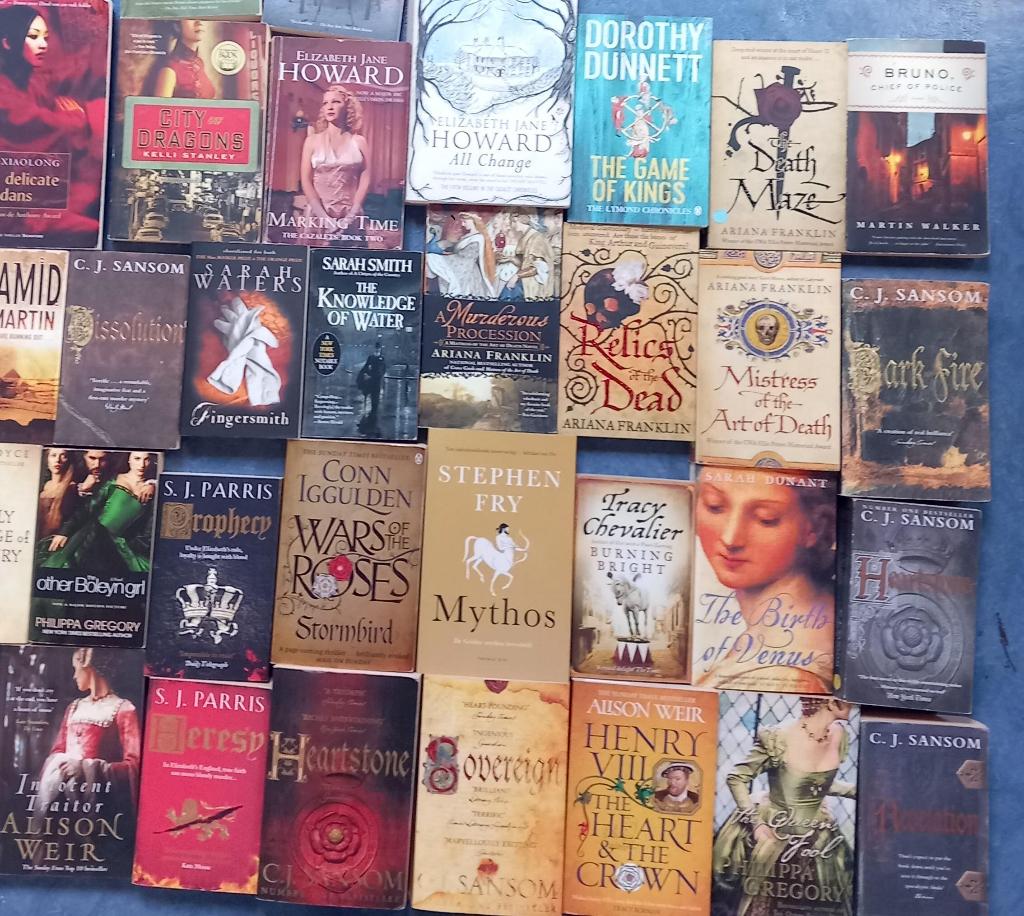 30x Tudors,PhilippaGregory, Sansom, AlisonWeir, WarRoses,Par, Ophalen of Verzenden, Zo goed als nieuw, Fictie