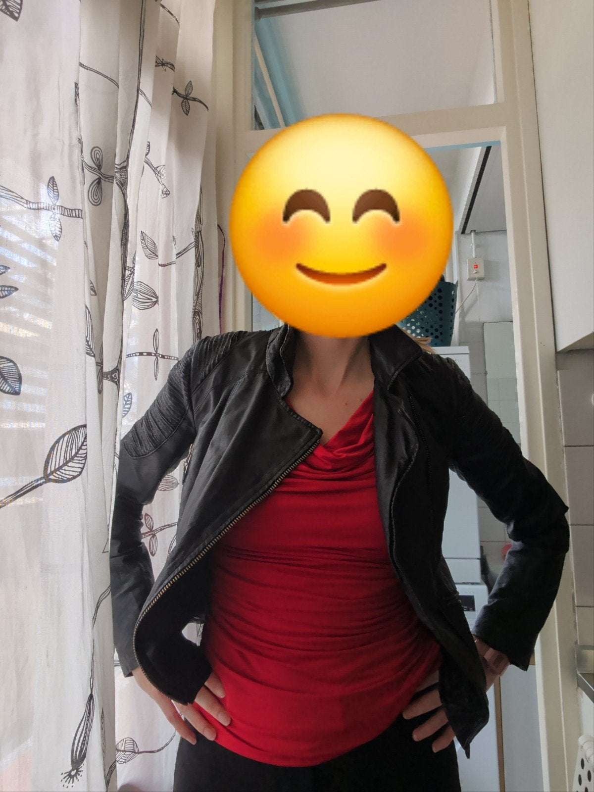 Oasis Echt Leren Dames Jas Zwart Maat XS, Kleding | Dames, Zwart, Ophalen of Verzenden, Maat 34 (XS) of kleiner, Gedragen