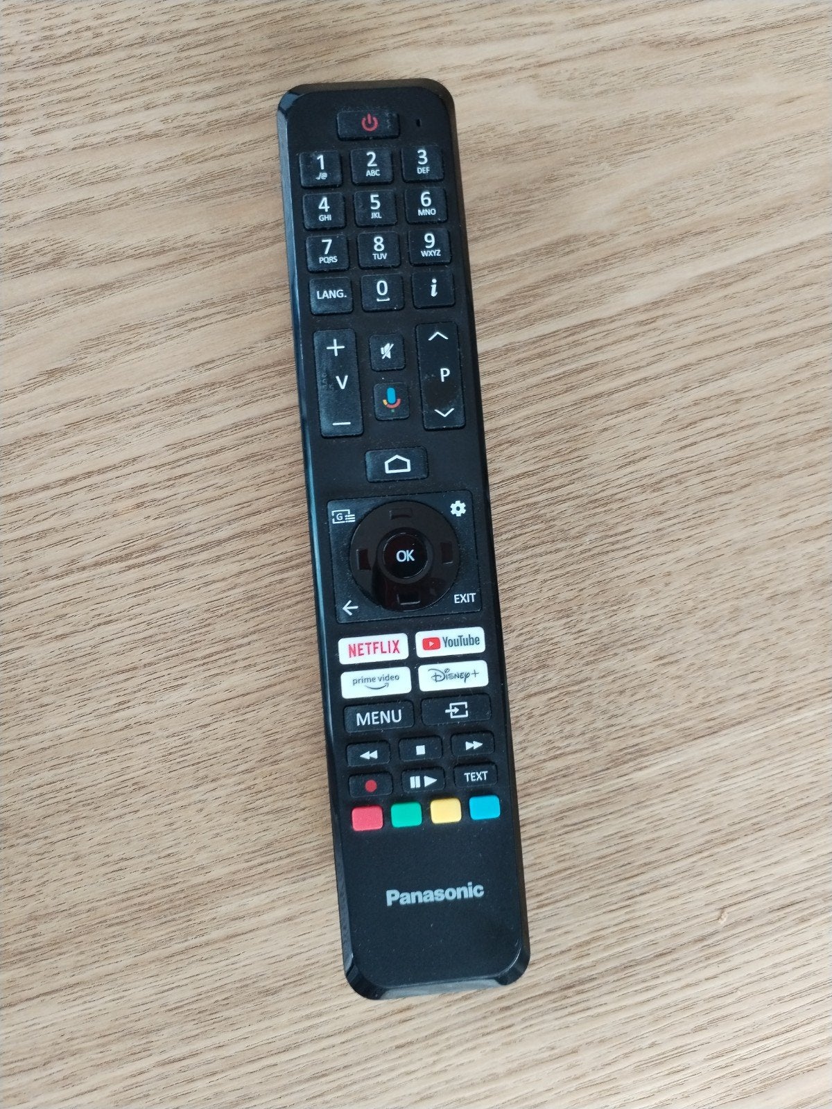 Panasonic Afstandsbediening, Ophalen of Verzenden, Zo goed als nieuw, Origineel, Tv