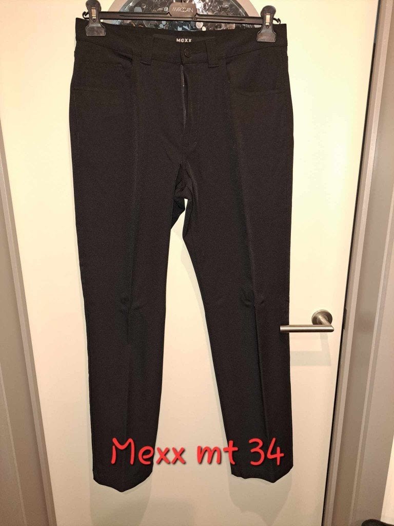 ( Kostuum ) Broek heren, Mexx, mt 34, Mexx, Zwart, Ophalen of Verzenden, Zo goed als nieuw