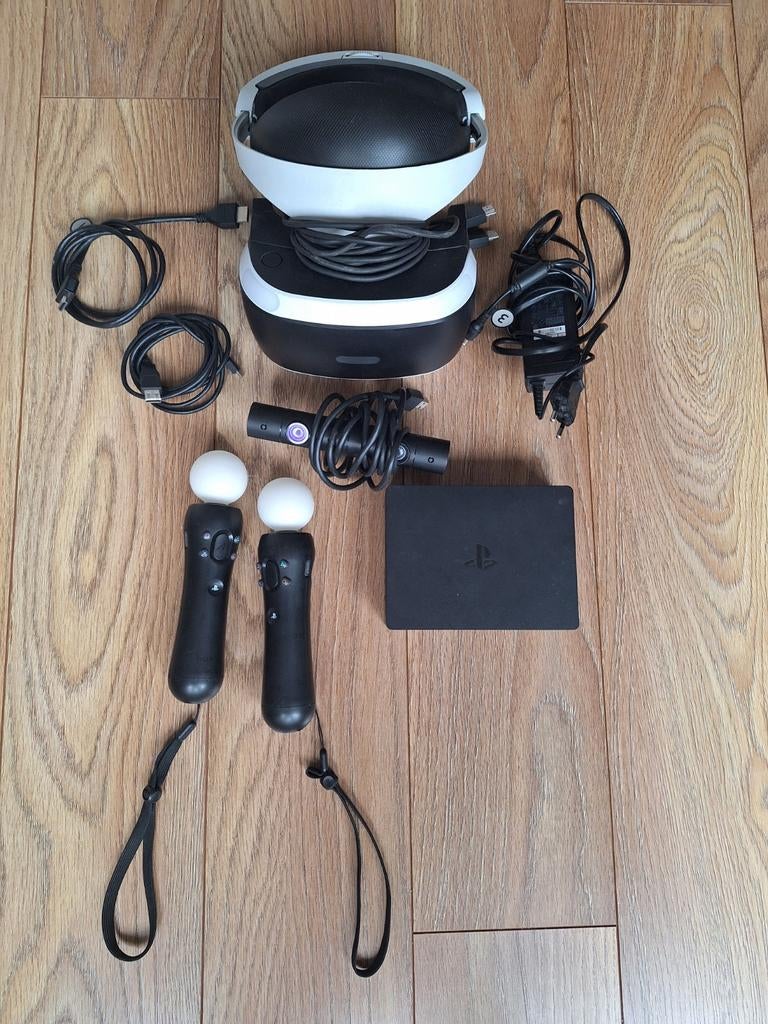 Sony PlayStation VR-set met move controllers en camera, VR-bril, Support@playstation.com, Ophalen of Verzenden, Sony PlayStation
