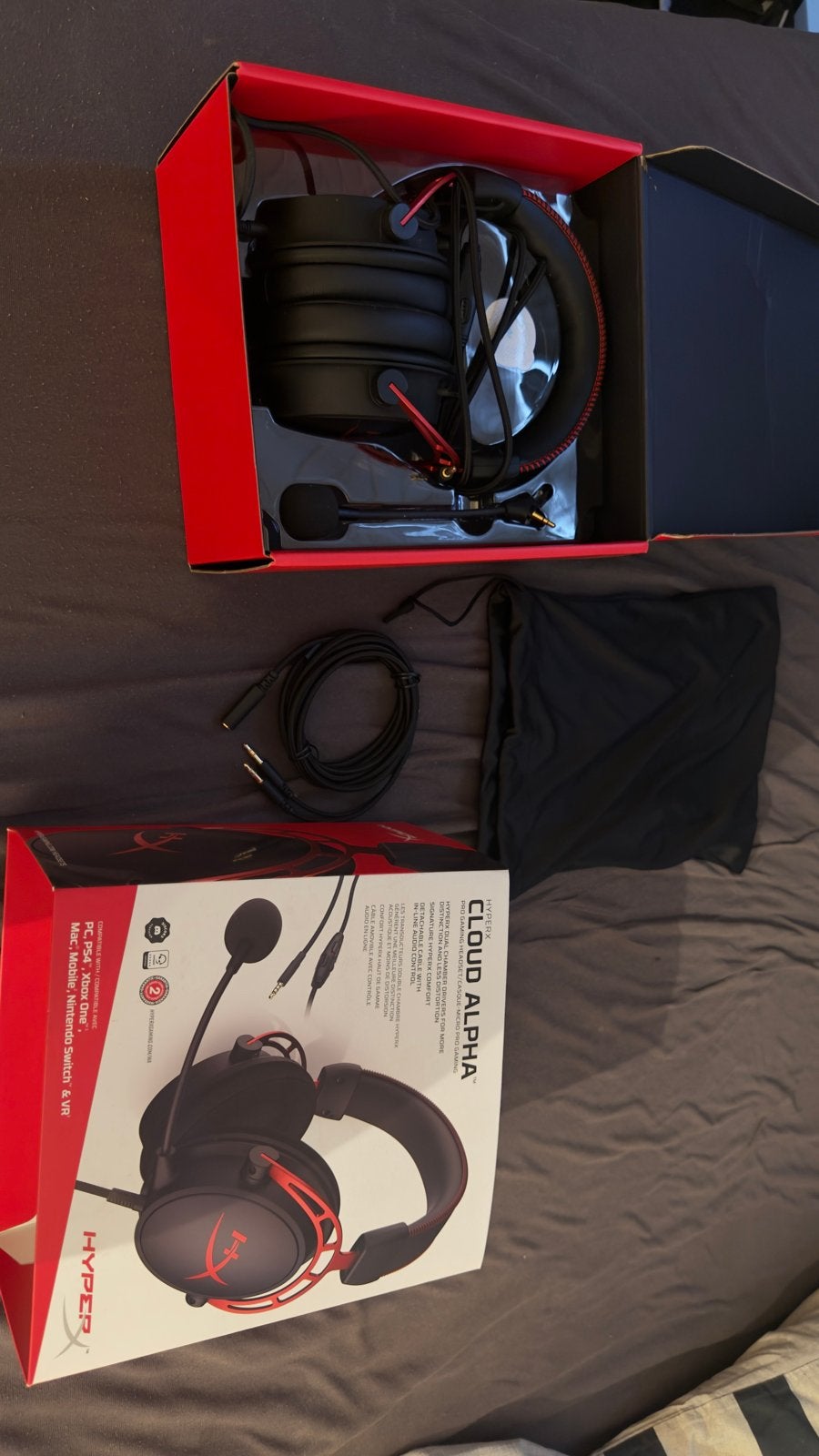 HyperX Cloud Alpha Gaming Headset - Zo goed als nieuw, Ophalen, HyperX, Zo goed als nieuw, Over-ear