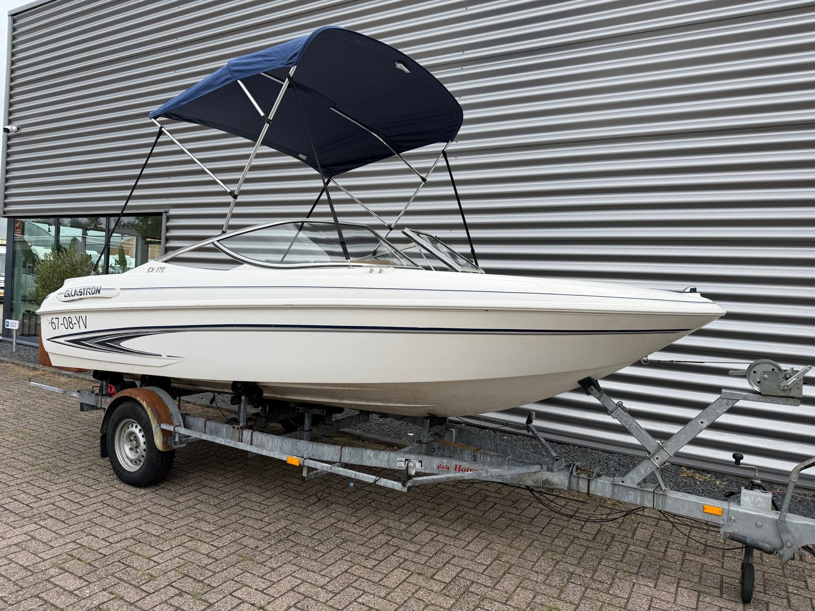 Glastron 175 met Volvo Penta 3.0 L en trailer (1999), Watersport en Boten, Overige merken, Gebruikt, Binnenboordmotor, 120 tot 200 pk