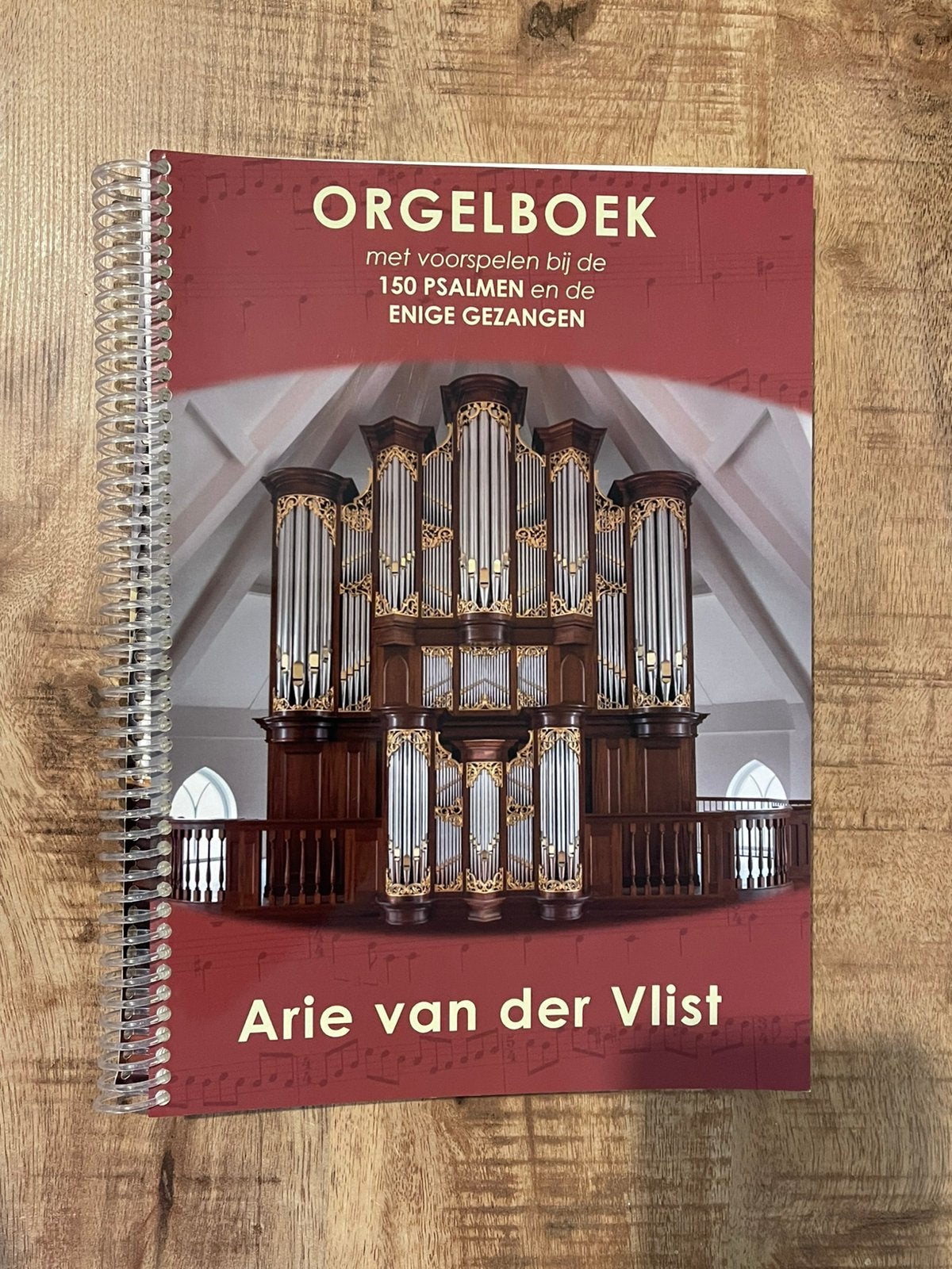 Arie vd Vlist - orgelboek voorspelen bij 150 psalmen en gez., Orgel, Overige soorten, Ophalen of Verzenden, Zo goed als nieuw