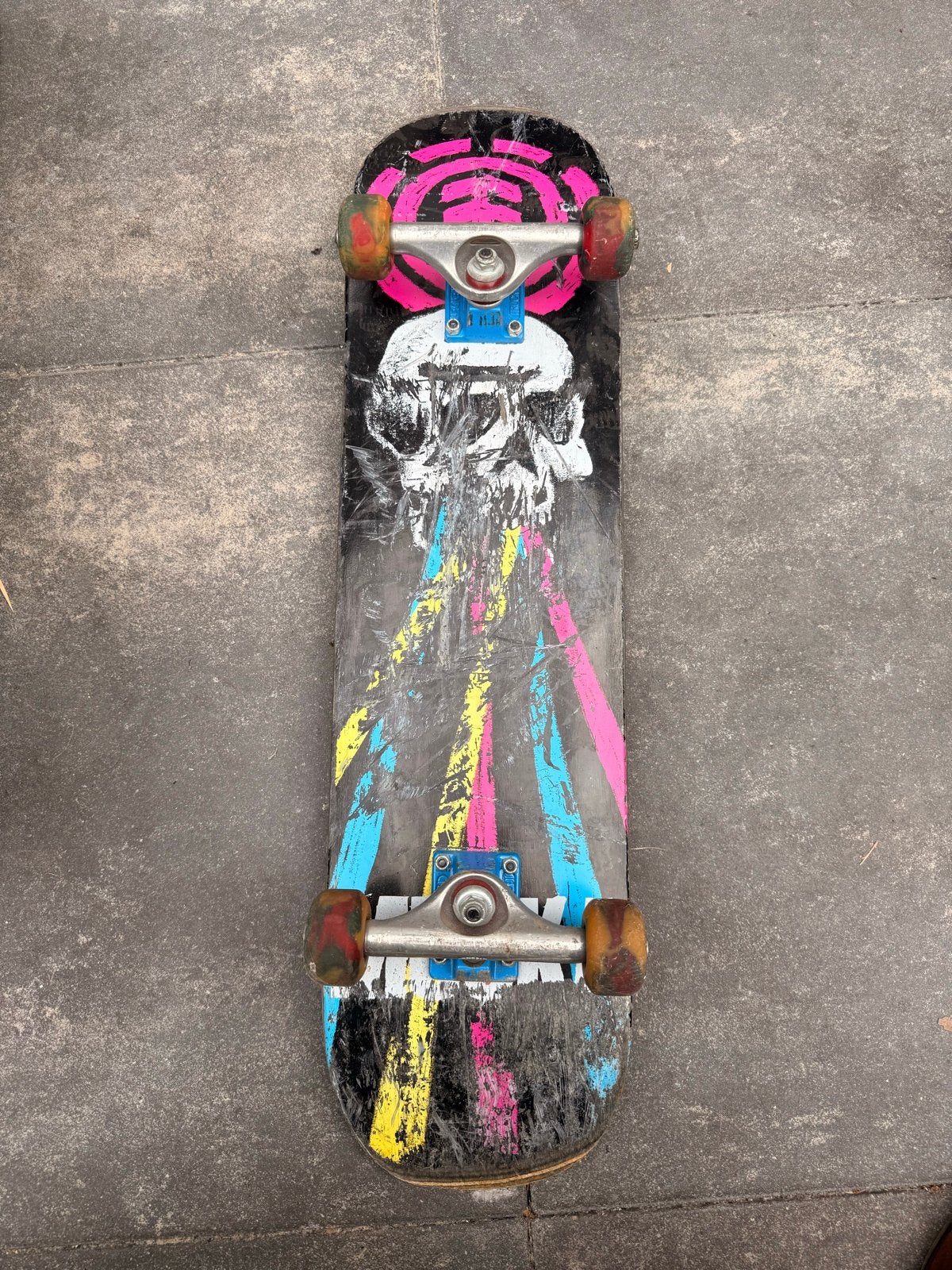 Element Skateboard met Independent Trucks en Spitfire Wielen, Ophalen, Gebruikt, Skateboard