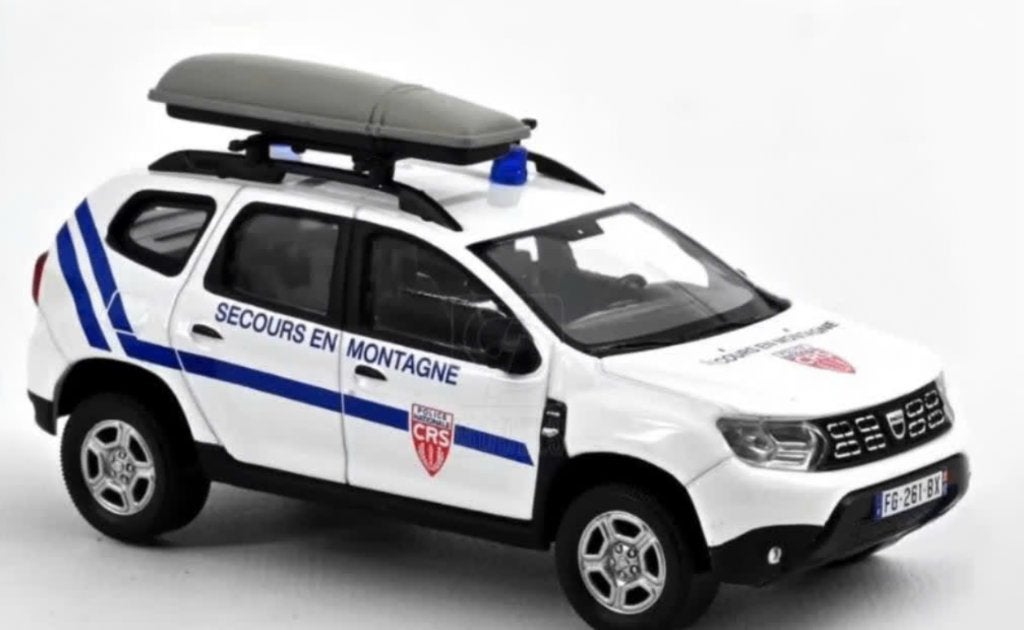 Dacia Duster 2020 Police CRS MONTAGNE 1/43 Norev ref. 509026, Verzenden, Nieuw, Auto, Norev