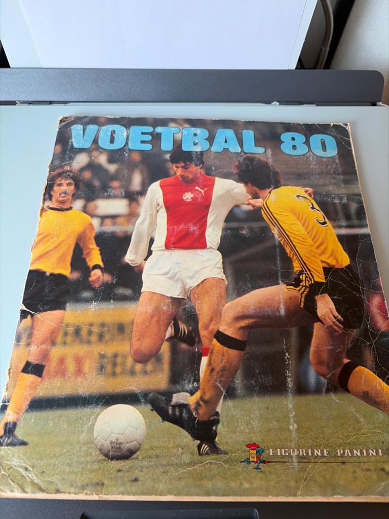 Voetbal 80 Panini Album - Incompleet, Verzamelen, Sportartikelen en Voetbal, Ophalen of Verzenden, Gebruikt, Overige binnenlandse clubs