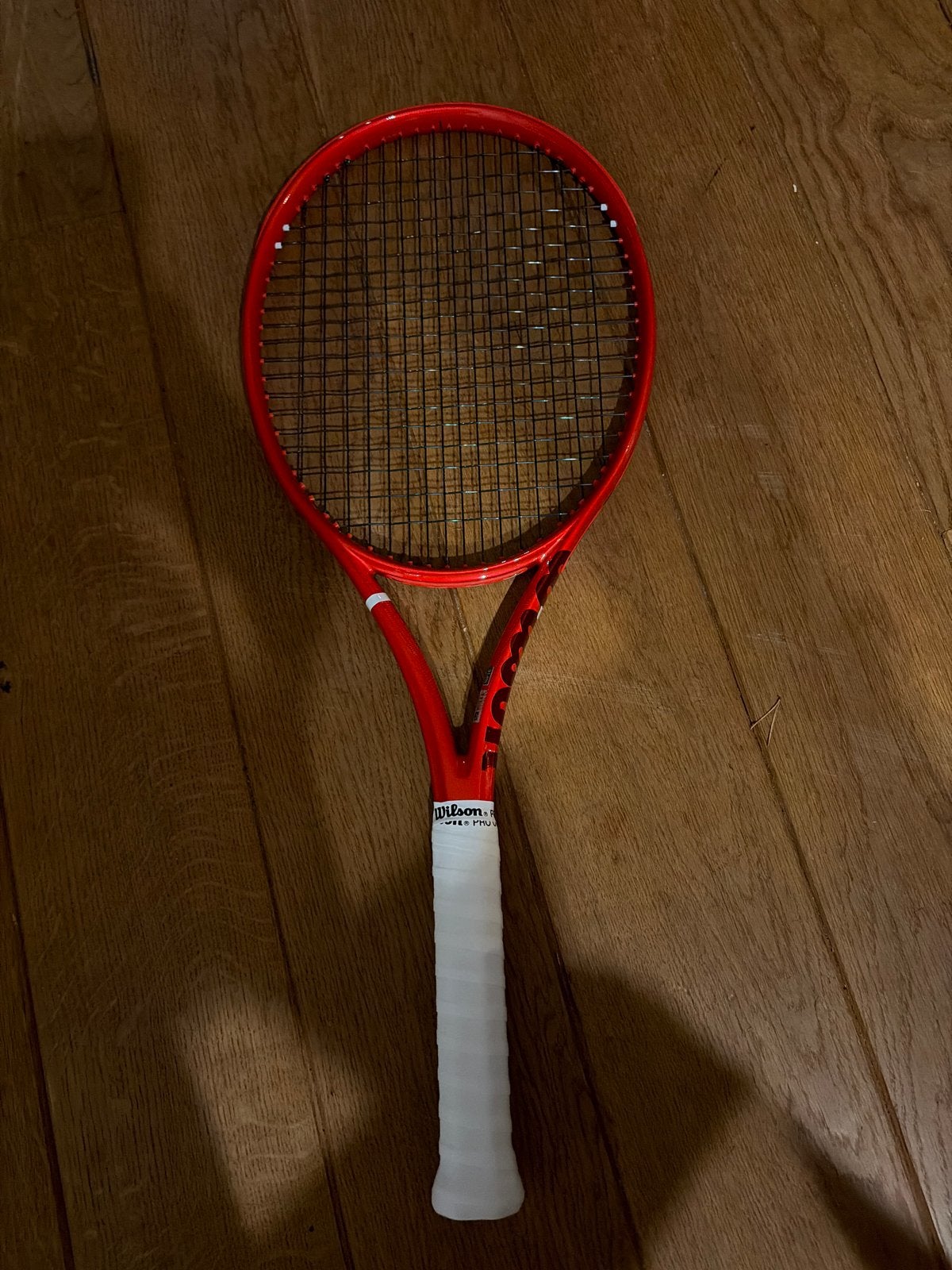 Wilson Defyer nieuw 305 gram 16x20 L3 racket bespannen!, Ophalen of Verzenden, Racket, Wilson, L3