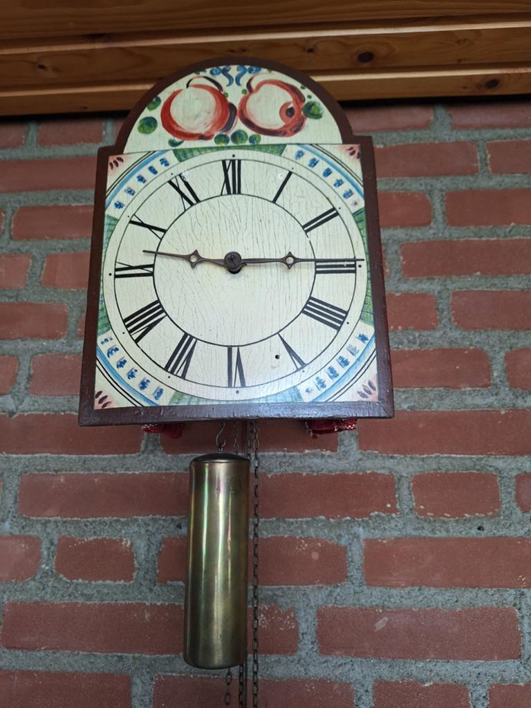 Schwarzwalder appelklok, Antiek en Kunst, Antiek | Klokken, Ophalen of Verzenden