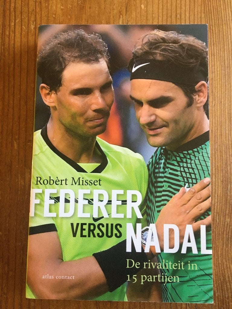 sportboek- Federer versus Nadal, Ophalen of Verzenden, Zo goed als nieuw, Balsport