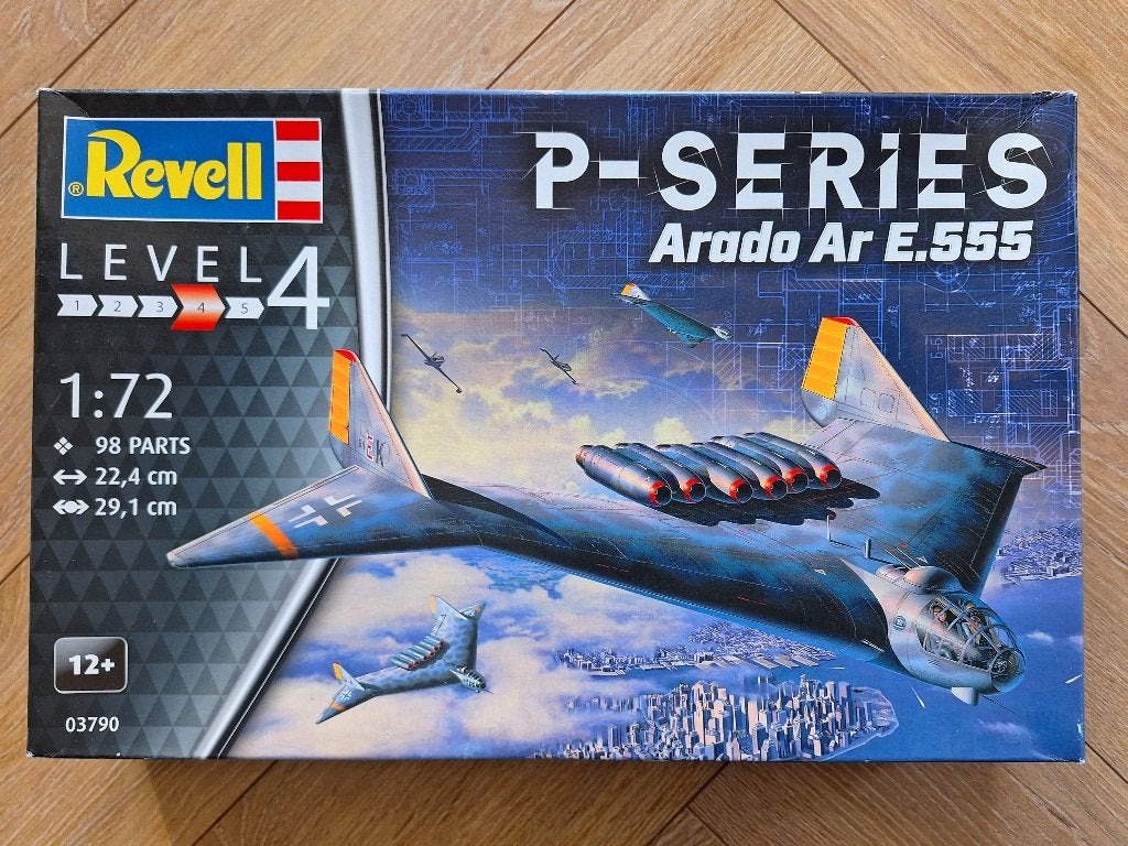 1:72 1/72 Revell Arado Ar E.555 P-Series (Sealed), 1:72 tot 1:144, Revell, Ophalen of Verzenden, Zo goed als nieuw