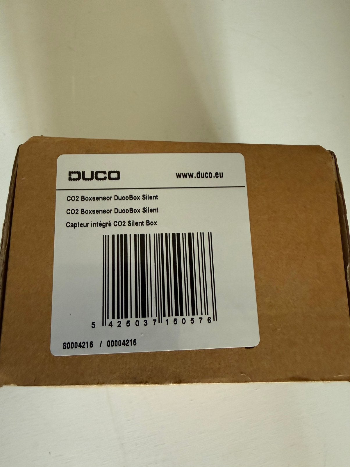 Duco Silent Co2 Sensor Nieuw, Ophalen of Verzenden, Nieuw, Ventilator en Afzuiger