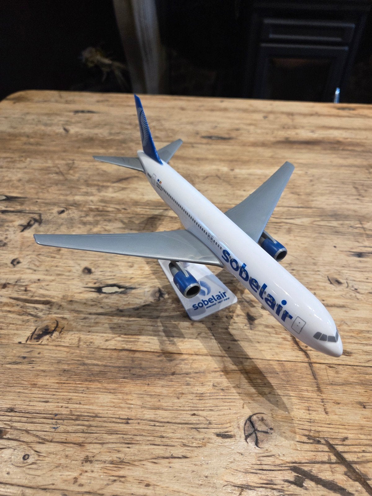 Sobelair Boeing 767-300 Vliegtuigmodel, Overige merken, 1:200 of kleiner, Ophalen of Verzenden, Zo goed als nieuw