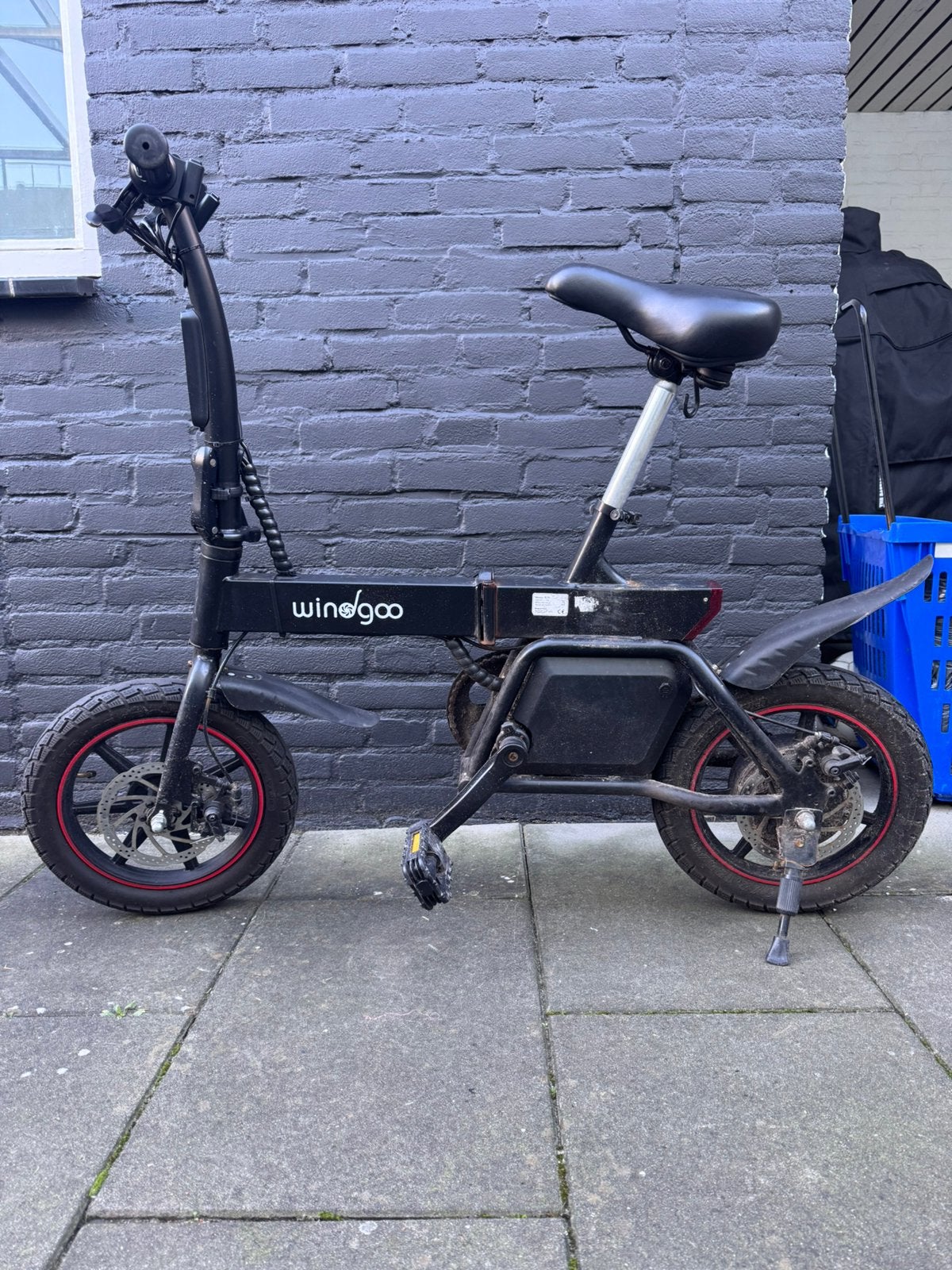 Windgoo b20 met gashendel, Overige merken, Minder dan 30 km per accu, Gebruikt, Ophalen of Verzenden