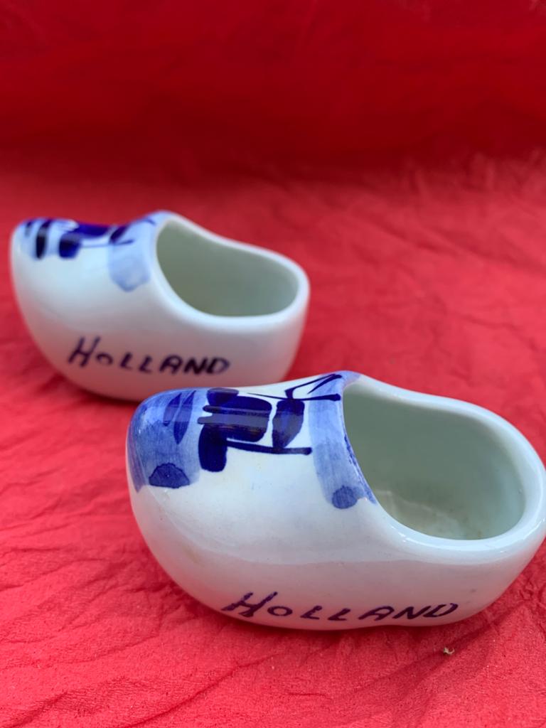 Delfts Blauw stijl Klompjes - Holland Souvenir, Verzamelen, Ophalen of Verzenden, Zo goed als nieuw