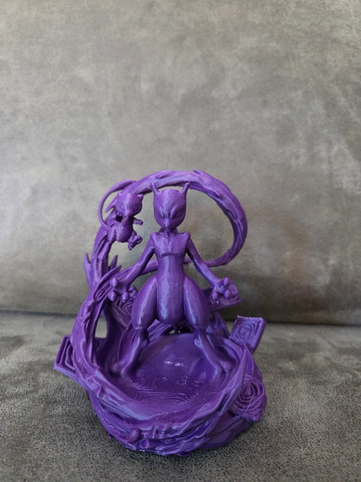 Mewtwo en Mew 3D geprinte figuur - Pokémon, Verzamelen, Ophalen of Verzenden, Gebruikt