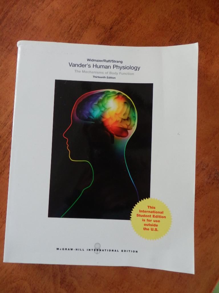 Vander's Human Psychology 13th Edition, Boeken, Ophalen of Verzenden, Widmaier/Raff/Strang, Beta, WO