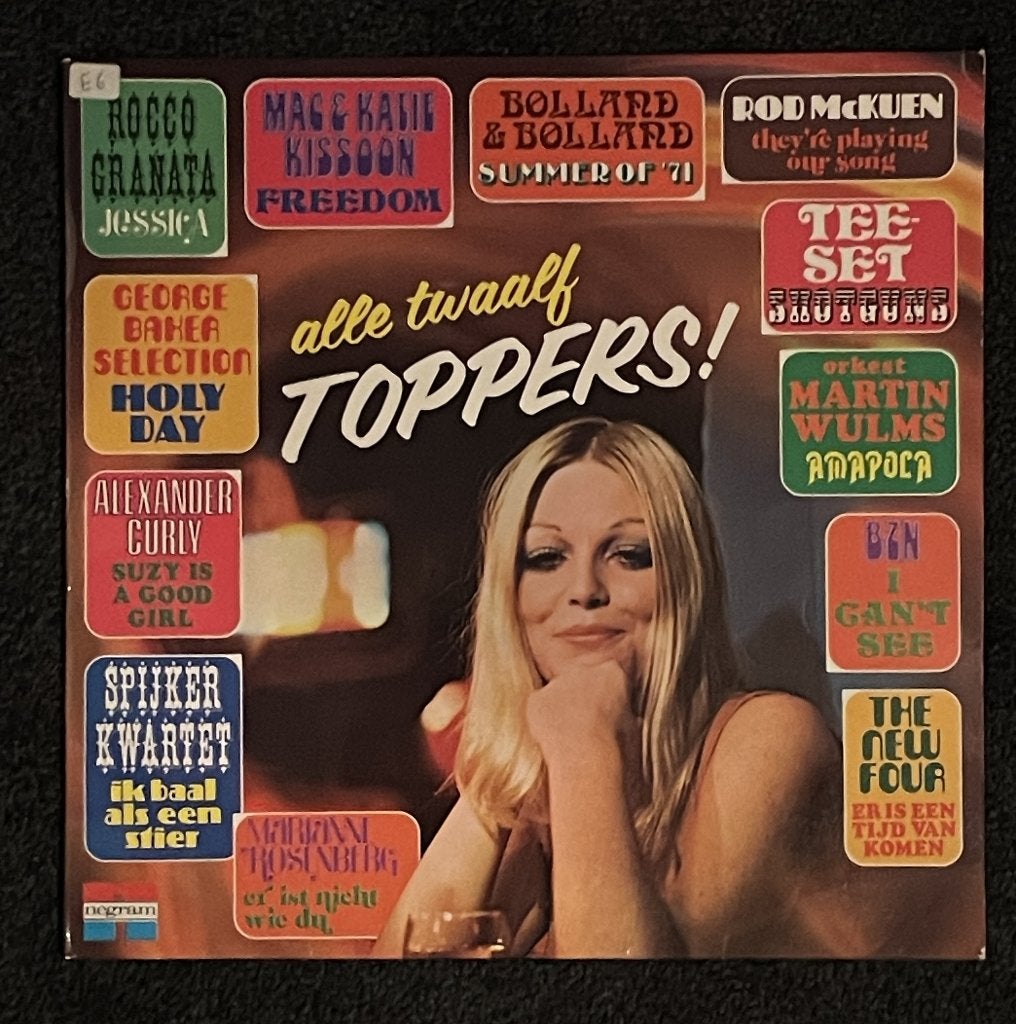 LP: Nederpop- Alle twaalf toppers, Ophalen of Verzenden, Zo goed als nieuw, 12 inch