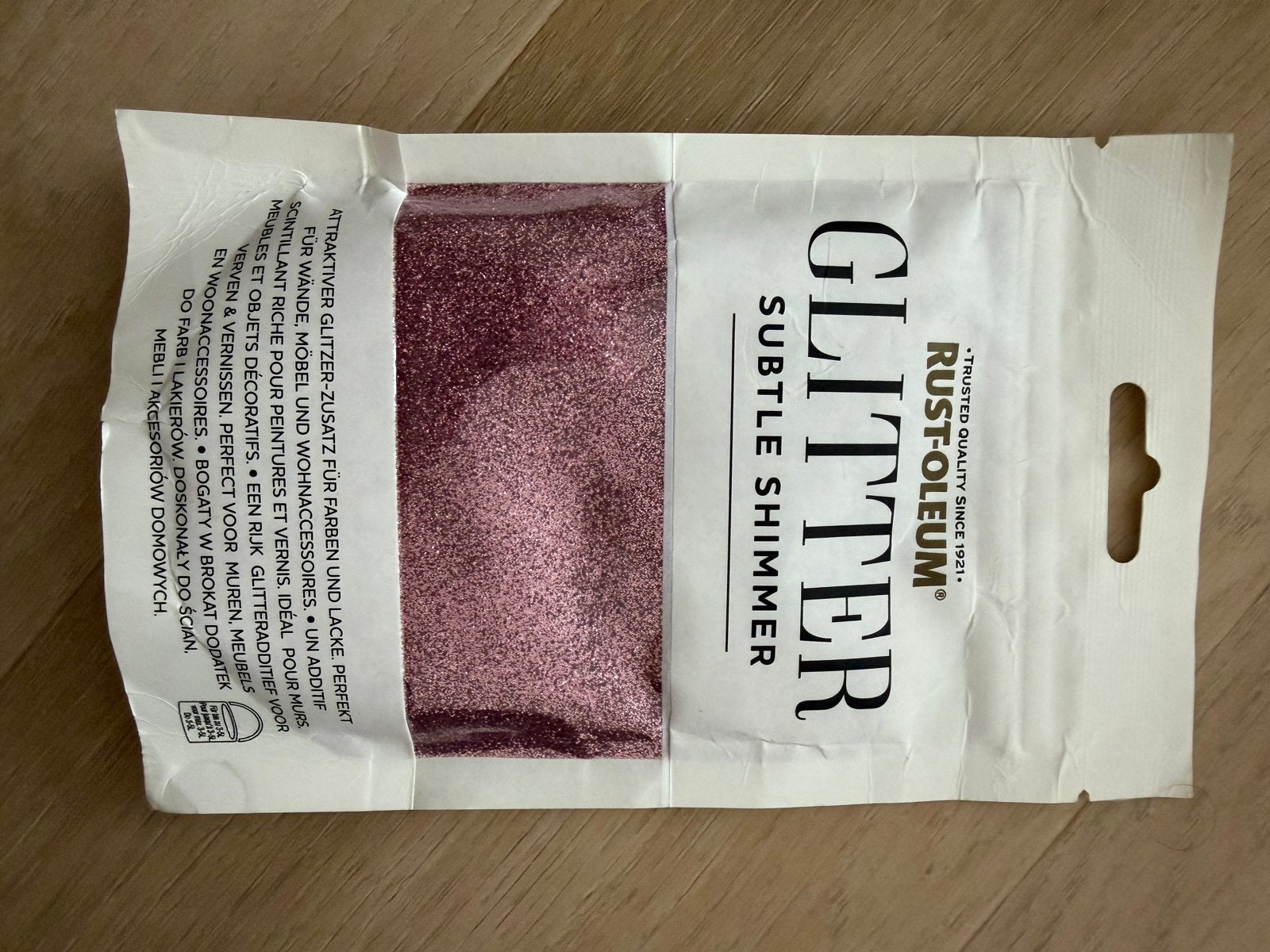 Rust-Oleum Glitter Subtle Shimmer - Roze, Overige thema's, Nieuw, Overige materialen, Overige merken
