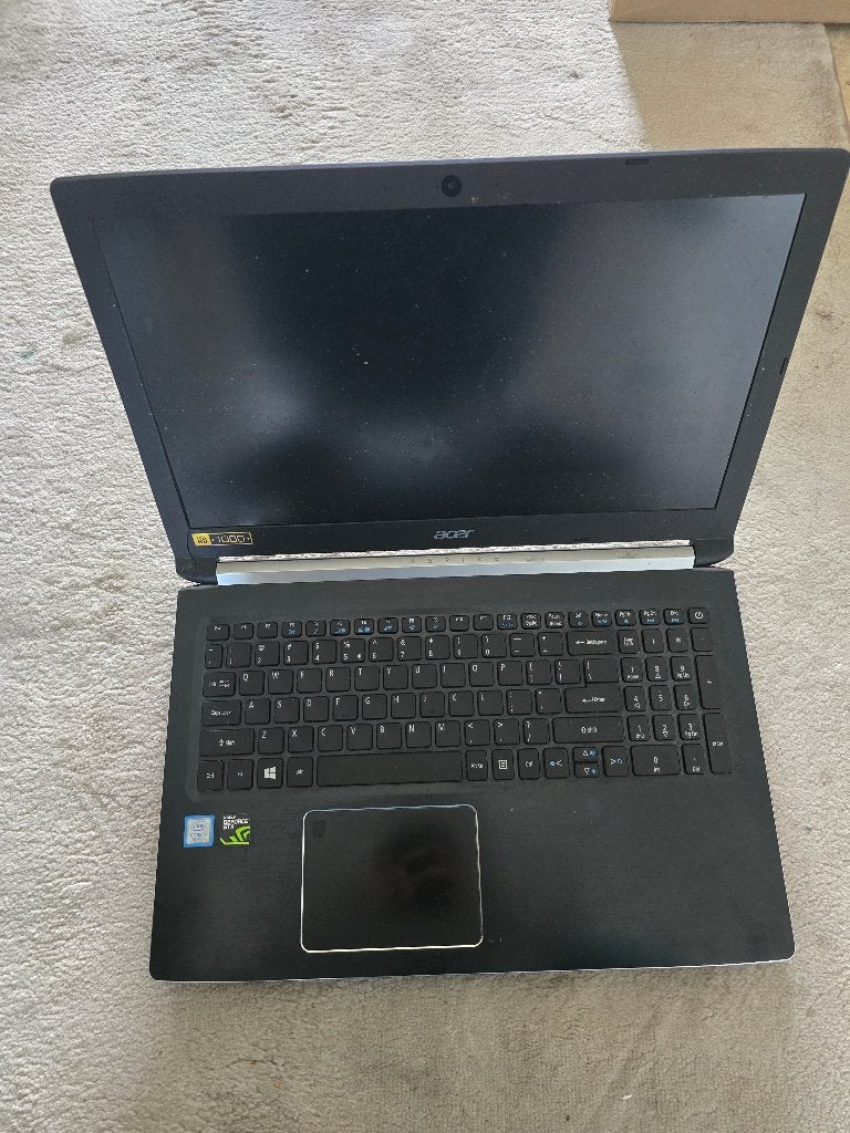 Acer met GTX 1050, Computers en Software, Windows Laptops, 2 tot 3 Ghz, 15 inch, Ophalen of Verzenden, SSD