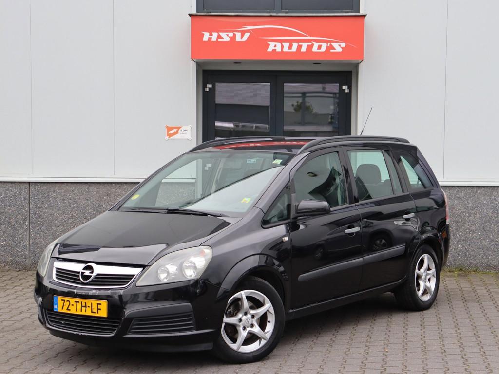 Opel Zafira 1.8 Business airco cruise, Auto's, Opel, Bedrijf, Te koop, Zafira, ABS, Airbags, Airconditioning, Boordcomputer, Centrale vergrendeling