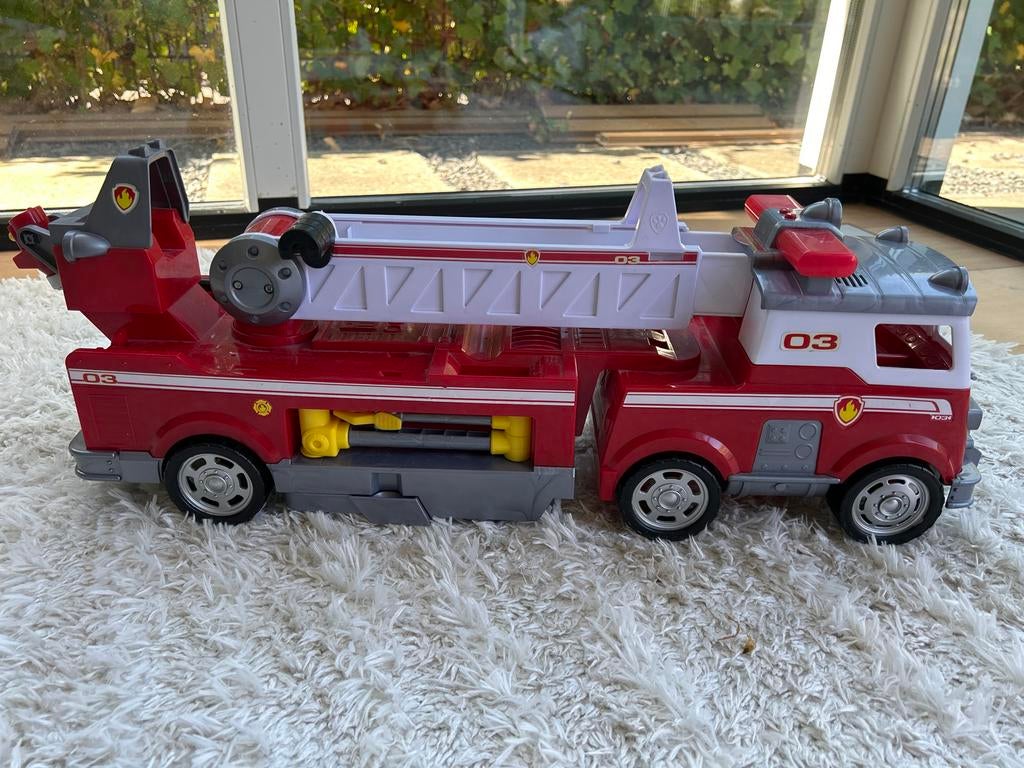 Paw Patrol Ultimate Rescue Brandweer Ladderwagen, Ophalen, Gebruikt