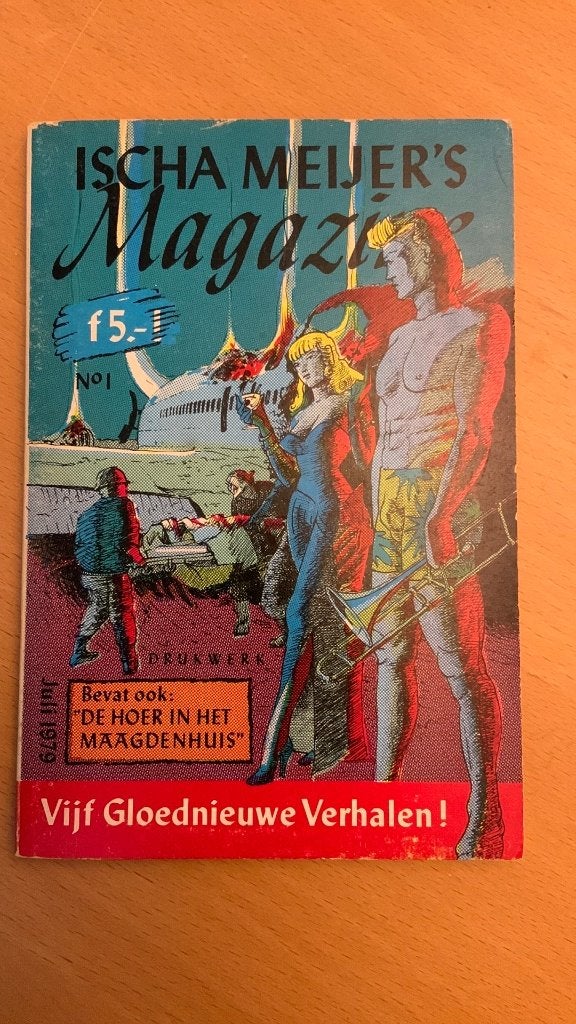 Ischa Meijer’s magazine 1 juli 1979- De hoer in het maagde, Ophalen of Verzenden, Gelezen