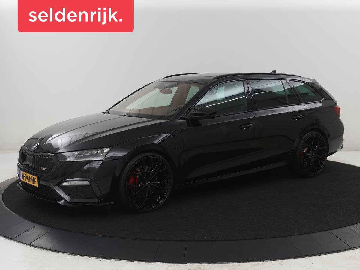 Skoda Octavia Combi 1.4 TSI RS iV PHEV Business | SOH 87,5%, Auto's, Parkeersensor, Stof, Gebruikt, 4 cilinders