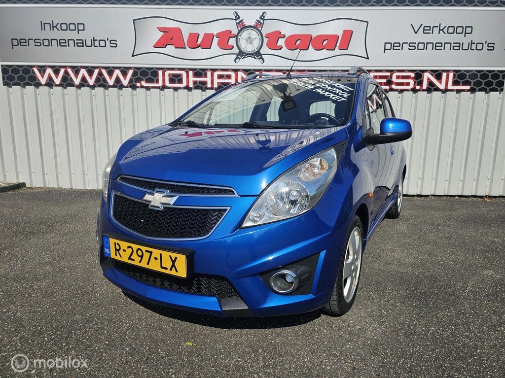 Chevrolet Spark 1.2 16V LT Clim.-contr. I El.-pakket. I Boek, Voorwielaandrijving, Gebruikt, 4 cilinders, 23 €/maand