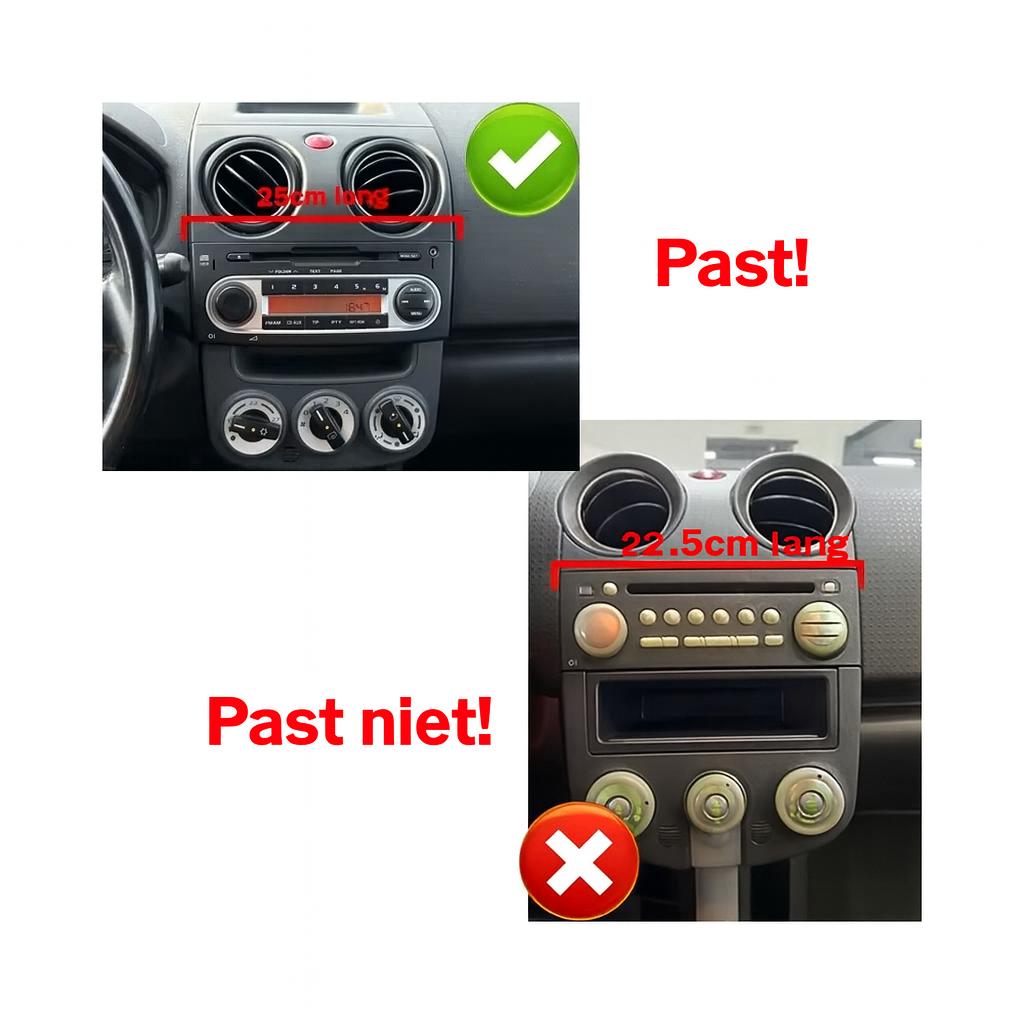 Mitsubishi Colt | 2007 – 2013 | Apple CarPlay & Android Auto, Nieuw, Ophalen of Verzenden